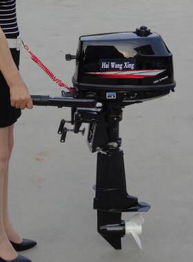 嘉兴船挂机小型挂桨机汽油机打渔船推进器