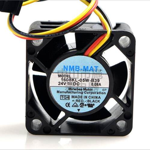 NMB美蓓亚风扇1608KL-05W-B39 B59 DC24V 4CM工业扇F
