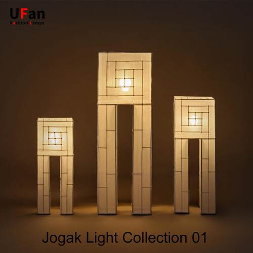 中山工厂直销Jogak Light Collection 01极简主义灯具 不锈钢布艺