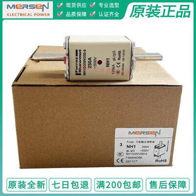 法国罗兰ferraz shawmut熔断器NH1GG50V250-0 500V 250A法雷保险