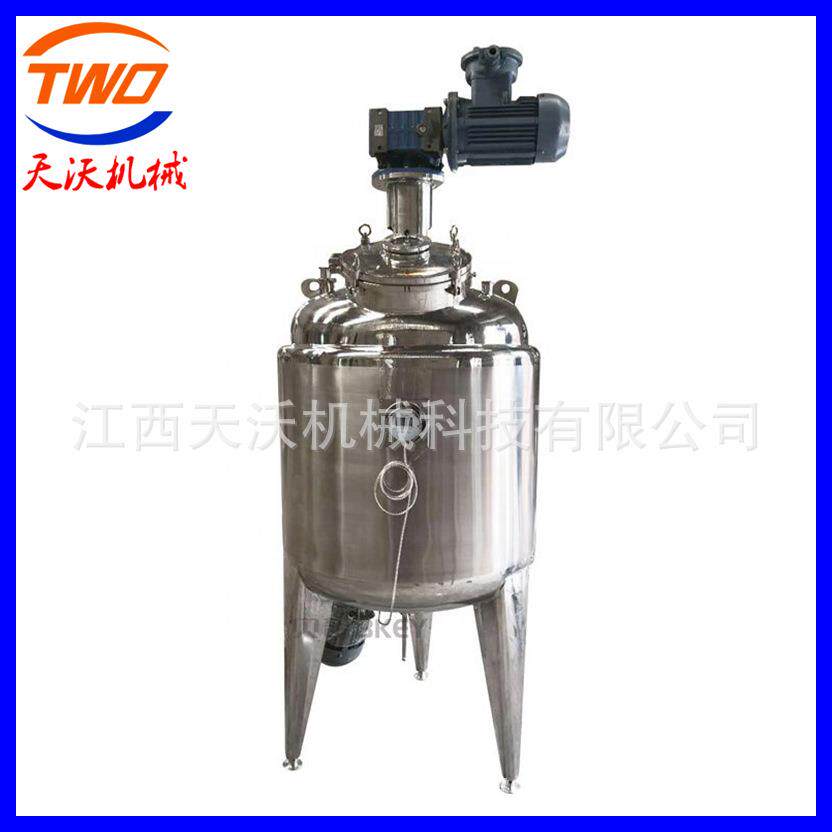 300升敞口开盖式不锈钢加热胶水乳化搅拌罐立式均质罐配液罐