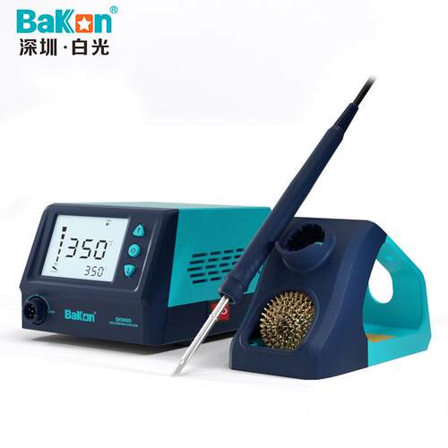 厂家BK969无铅70W大功率电烙铁大屏幕数显恒温电焊台BK969S