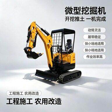 适用于多地形可配置多属具HT20U小微型履带式挖掘机源头厂家