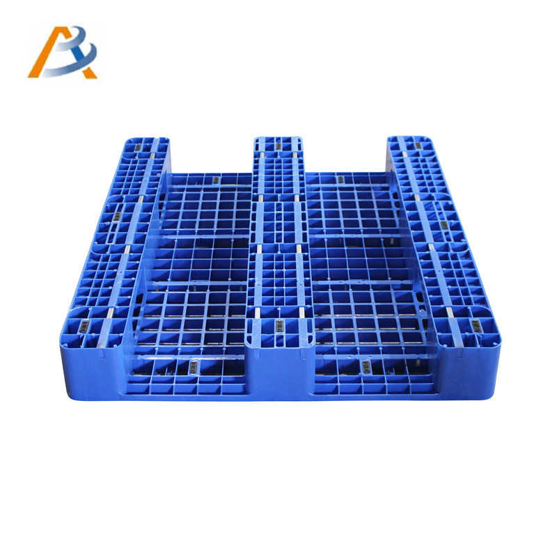 网格川字塑料托盘带挡边塑胶栈板货架叉车塑料卡板厂家量大价优