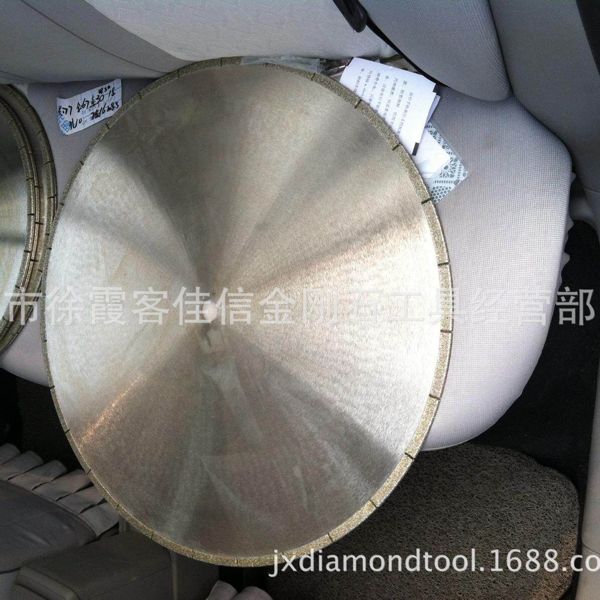 电镀金刚石玻璃钢大锯片 620mm 36目超粗沙粒 玻璃钢锯片持久耐用