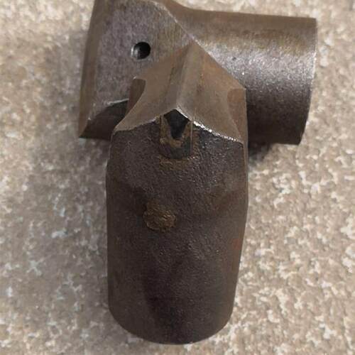 一字风钻钻头28到80mm100mm合金凿岩机钎头凿岩机空心钻头