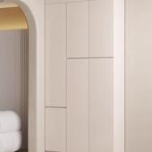 窝阳台收纳柜储大容量物柜定制切角铝包985管家政柜分蜂体多层置