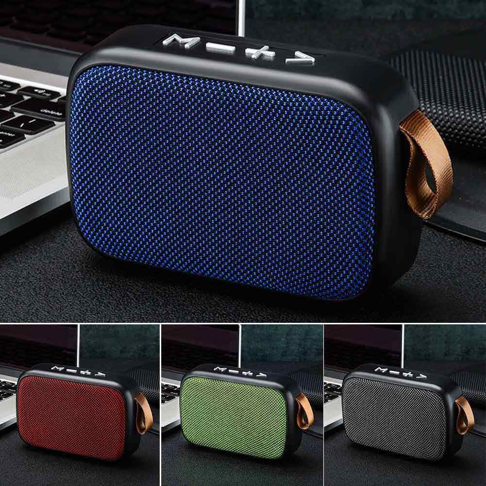 MG2布艺蓝牙插卡音箱 新款无线立体声便携式迷你手提户外低音炮