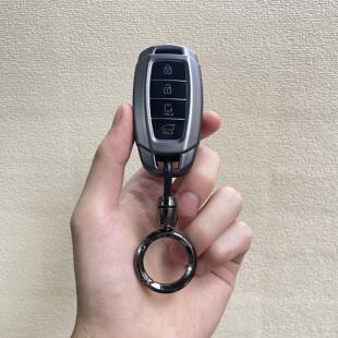 适用于 于北京现代库斯途钥匙套新款菲斯塔专用高级车21款包壳扣