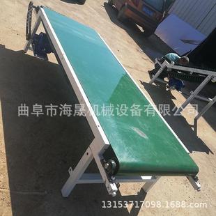 砂石加固带式运输机 定做大功率爬坡传送带 石料场皮带输送机