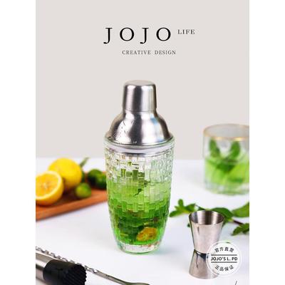 JOJO'SL.PD.Kwong.雪克杯玻璃手摇杯调酒套装制作工具|斌广