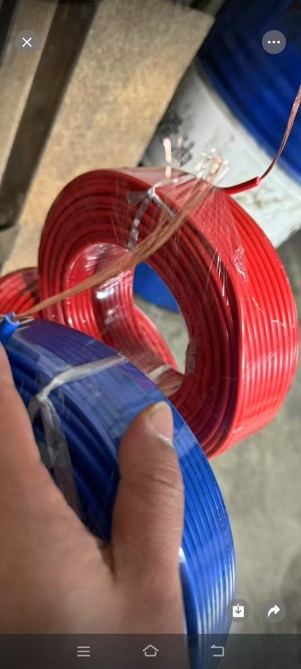 12月24日揭阳处置非标报废铜芯杂电线重量1000斤网络拍卖公告