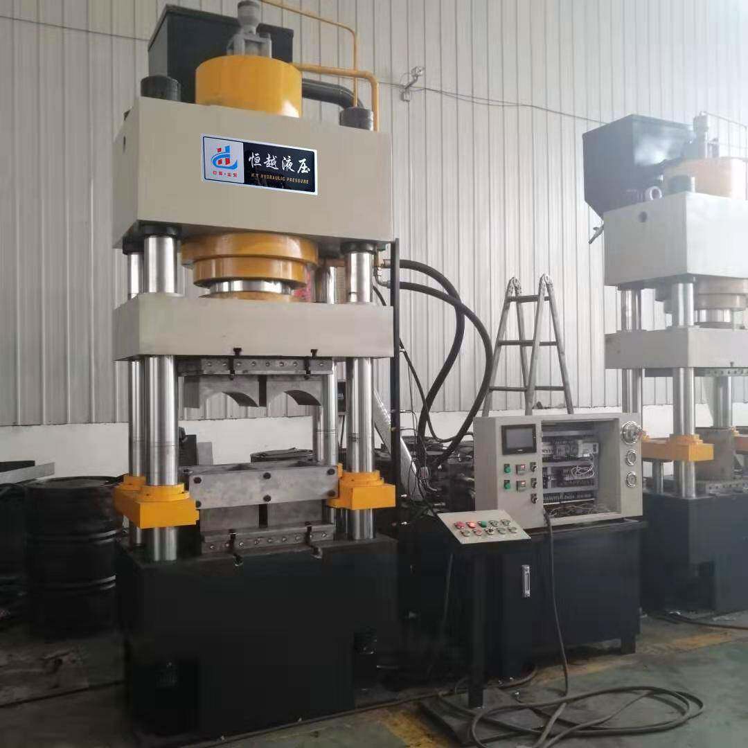 厂家供应三梁四柱压力机315吨汽车刹车片热压成型液压机