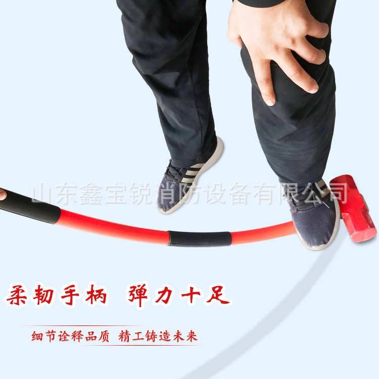 锤锤子健身大长柄榔头铁拆锤消防大钢大锤长柄破八角