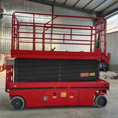 室内外装修高空升降梯升降平台移动液压剪叉式高空作业车升降机