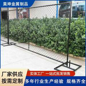 式临时护栏勾花网道丝路围栏展览人流分HK-658-0流美移网动防护栏