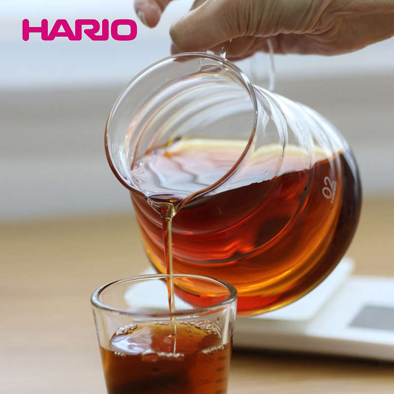 Hario云朵壶日本原装进口耐热玻璃鹰嘴壶口咖啡壶手冲咖啡分享壶