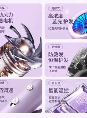 亚马逊跨境高转速吹风机家用宿舍旅游恒温大功率便携式折叠电吹风