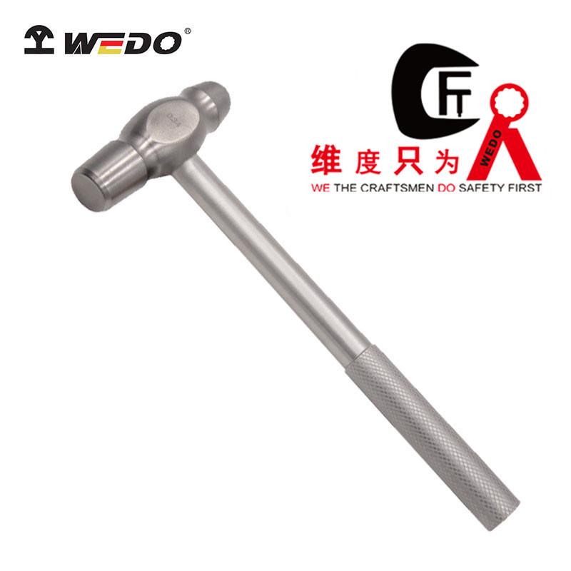 WEDO维度钛合金无磁工具 钛合金奶头锤 圆头锤TT5701B