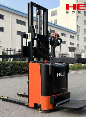 合力叉车1.5电动堆高车CDD15J-RE站驾式托盘堆垛车吨物流仓储装卸
