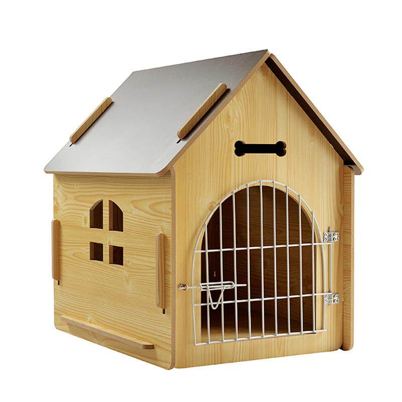 正品狗窝狗笼木屋四小季通猫屋中型大型用室内室外宠物型狗房子