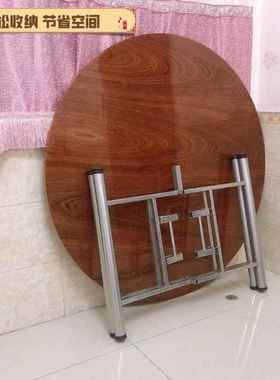 8V桌WDF大圆桌12餐人家用圆形转桌面带盘实饭桌10人桌子1木5人台