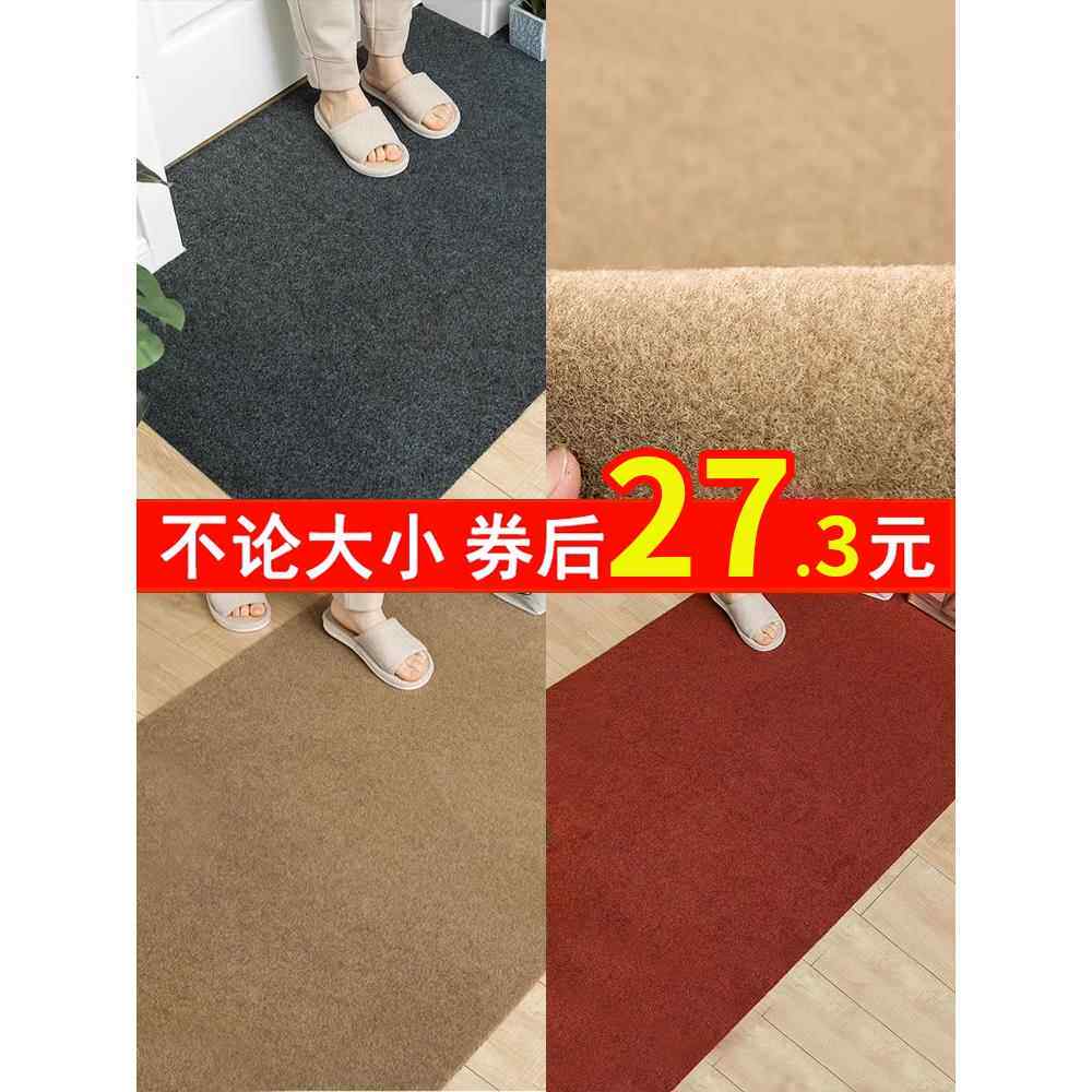 进门地垫门口门垫家用厨房客厅入户化妆室吸水脚垫卧室地毯蹭灰垫