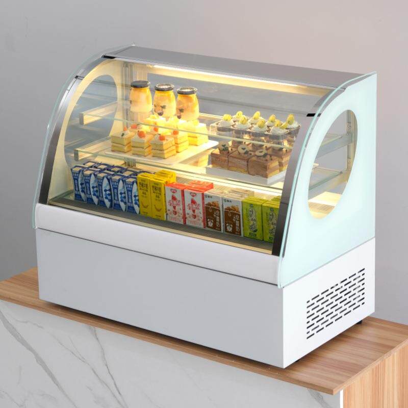 蛋糕柜小型商用台式吧台柜桌面风冷甜品冷藏柜饮料水果保鲜柜冰柜