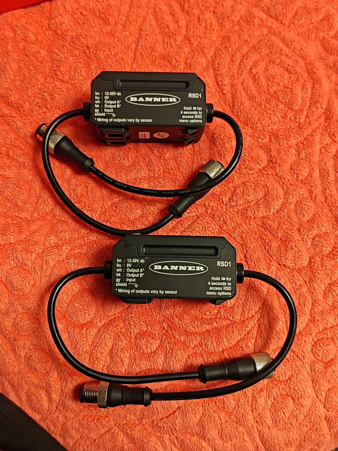 BANNER邦纳RSD1QP传感器控制器放大器 成色好