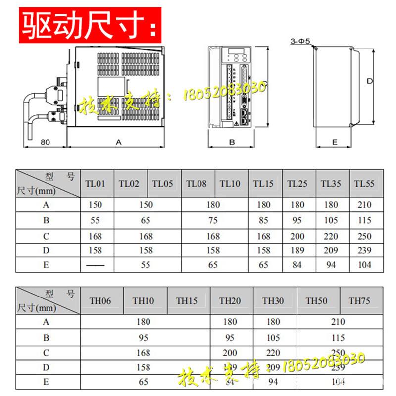 伺服驱动器DSC系列伺服控制器高速高精增量绝对值伺服驱动器