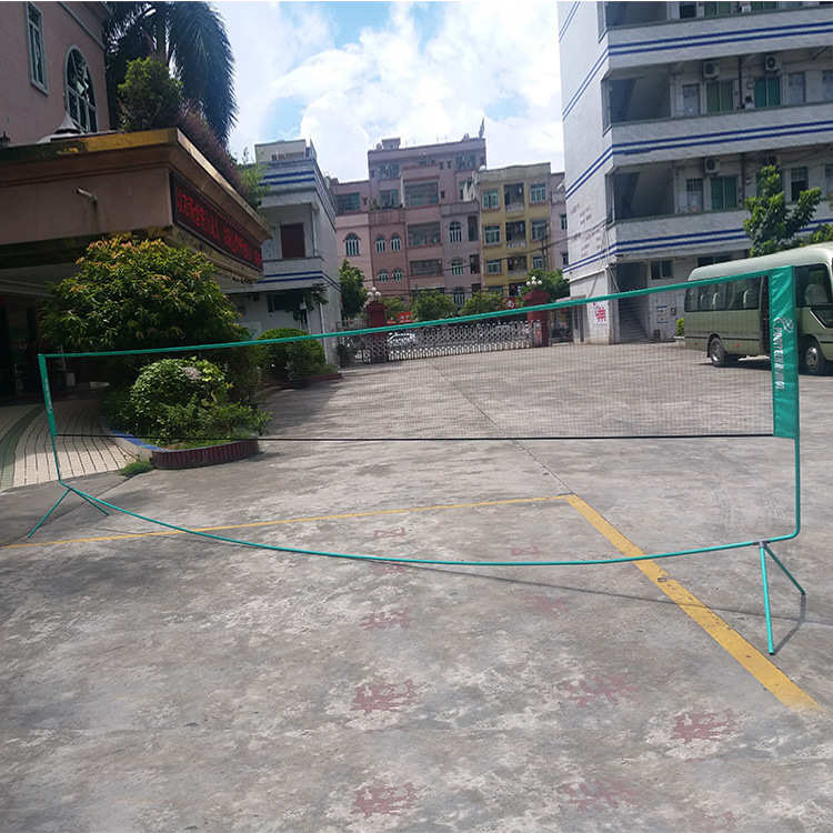 /派米6/米球网 便捷简易米可折叠羽毛球羽毛迪茵254米/网架/式3