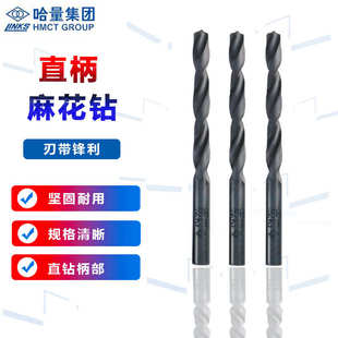 18mm 哈量钻头打孔钢铁直柄麻花钻头木工手电钻转头1012