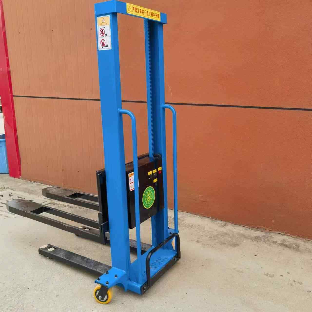 电动货遥控升降随运叉 仓库装货卸堆高车车随叉车搬轻松271携带方