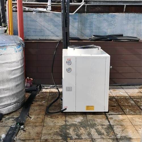 工地用搅拌站用空气能热泵加热系统工业热水20-75度加热空气源