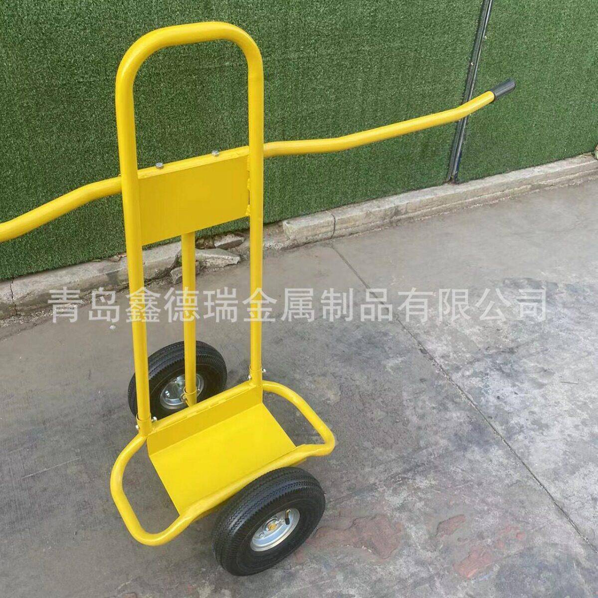 大容量重型大理石石膏板干墙轮式台车干墙推车运输玻璃手推工具车