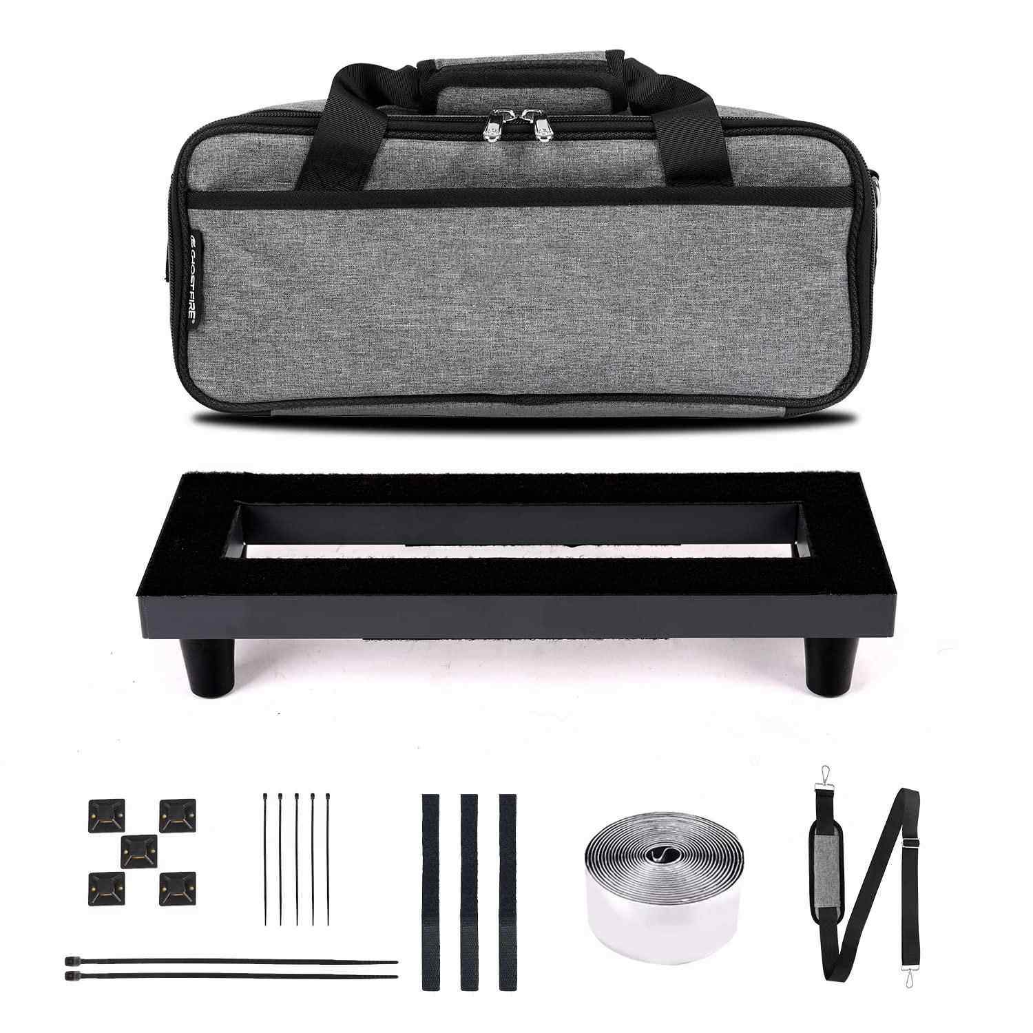 单块效果器板子效果器包超轻便携吉他单块电源轨道板