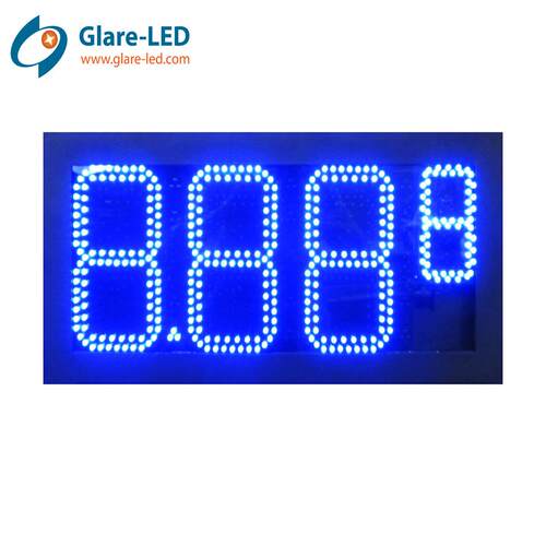 源头厂家供应10英寸8.889LED油价牌加油站油价屏加油站LED价格屏