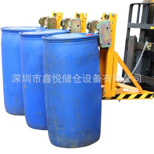 重型三油桶夹具DG1500B鹰嘴式油桶搬运夹油桶吊夹重型油桶夹具