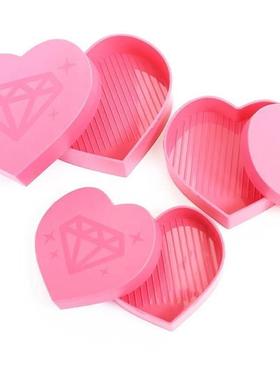 5D Diamond Painting Tool Heart-Shaped Drill Diamond Tray Box