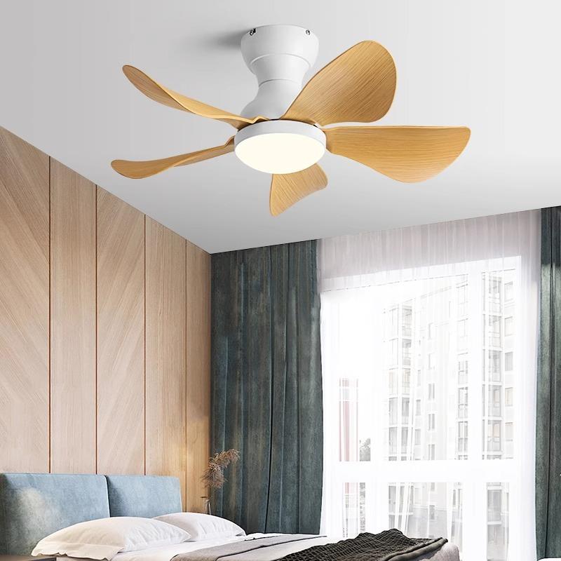 小尺寸吸顶风扇灯阳过道171空卧室吊扇灯家用吊小间台儿童电扇灯