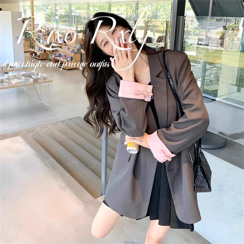 RIXO RXLY新中式盘扣西装外套 女装春夏季小众设计休闲西服 高级