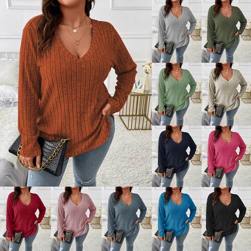 Oversized women's top collar, long sleeves, pit stripe,