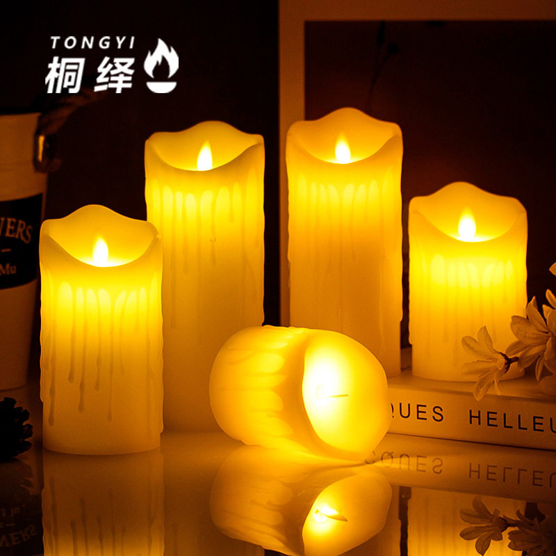 亚马逊led爆款电子蜡烛蜡烛蜡片