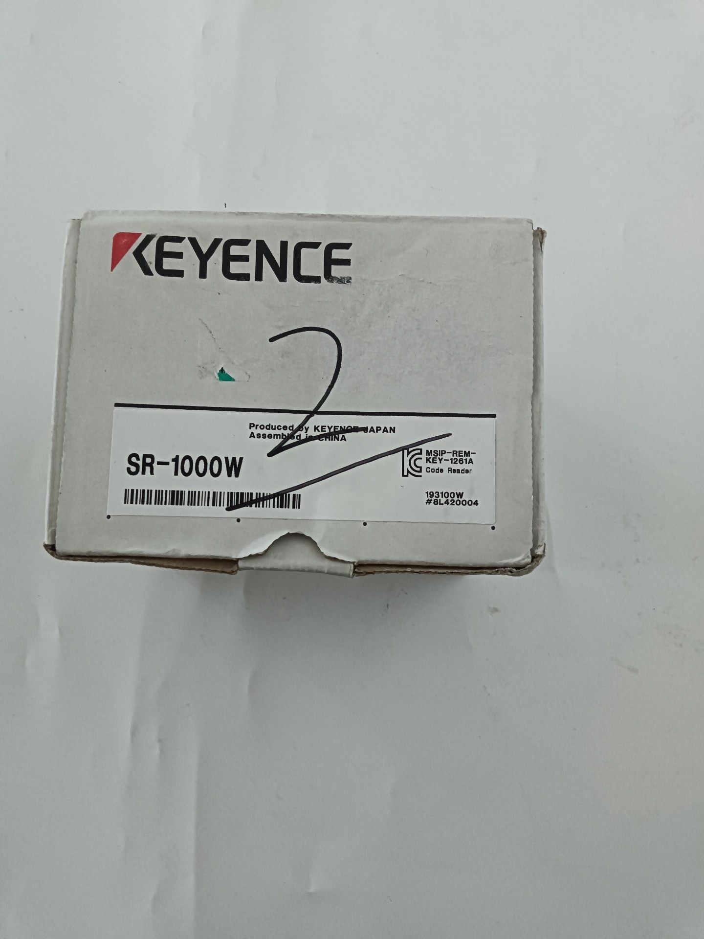 SR-1000W  基恩士读码器 全新原装正品盒码一致 24