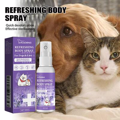 Yegbong Pet Deodorizing Spray - For Dogs and Cats, Eliminate