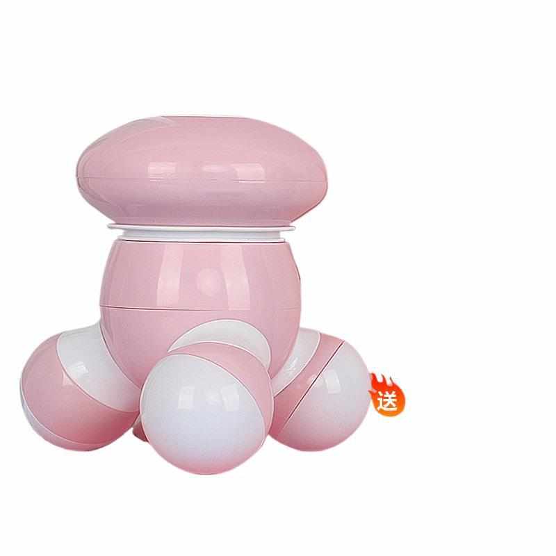 小型按摩器腰背肩颈腿部电动迷你手持便携式多功能随身三角震动仪