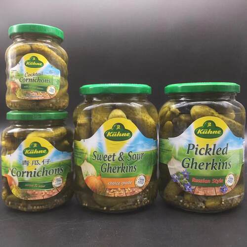 Kühne Sweet&Sour Gherkins Choice Grade酸甜青瓜仔俄式酸