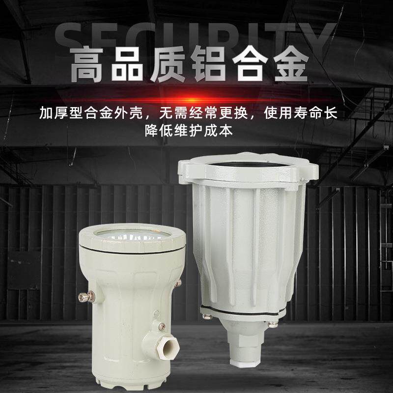防爆视孔灯防爆视镜灯铝合金3W5W10W反应釜LED光源直流电压DC24V
