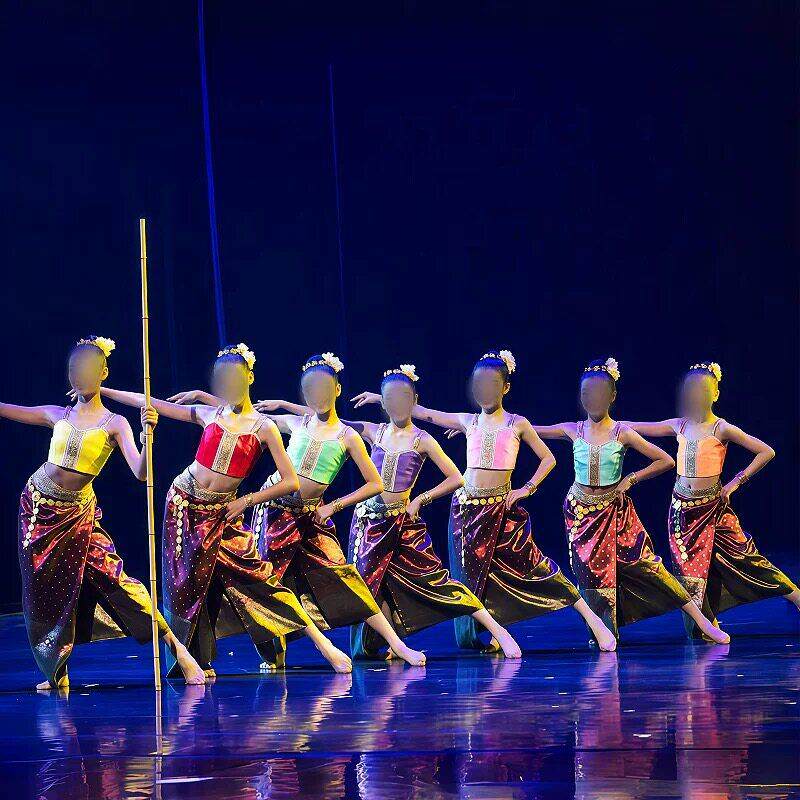 第十三届小荷风采《澜波七影》舞蹈同款演出服儿童艺术节表演服