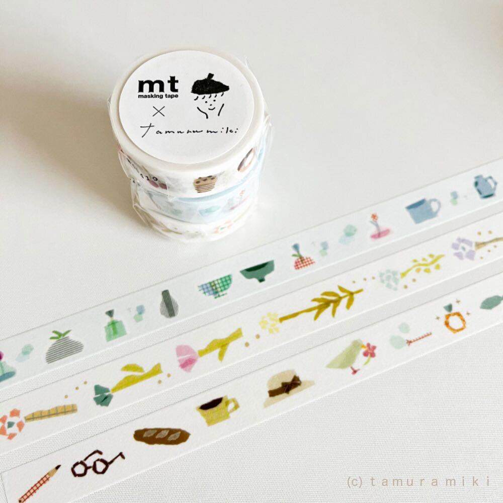 【现货】日本mt田村美纪联名限定和纸文具胶带 易撕不留痕7米整卷